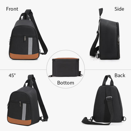 Khaki Portable Insulated Lunch Bag with Thick Aluminum Foil Lining – Oxford Fabric Thermal Food Carrier for Work, School, Travel & Outdoor Use.