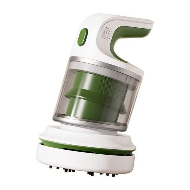 Green Compact Desktop Vacuum Cleaner – Cordless Handheld Dust Remover for Office, Keyboard, Car & Home Use with Dual Suction Modes and USB Charging.