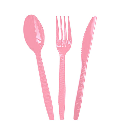 Easter Bunny Party Tableware Set – 7" & 9" Plates, Cups, Napkins, Pink Cutlery, Spring Floral Rabbit Design for 20 Guests.