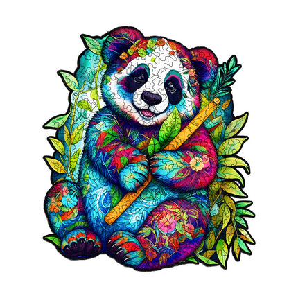 Irregular-Shaped Puzzle – A3 Size (33×43cm), 210-Piece Design, 4mm Thickness, Compact Packaging(Flute Panda).