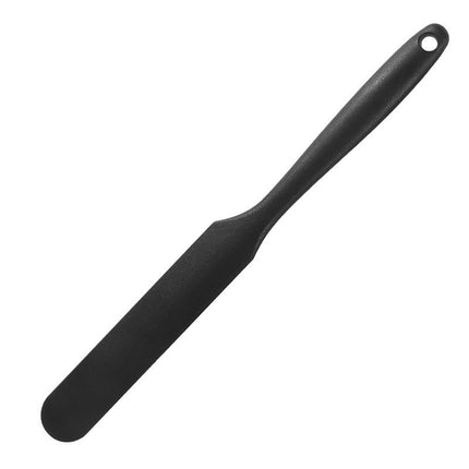10-Pack Black Mini Silicone Spatulas – Flexible Baking Scrapers for Flour, Jam, Butter & Cake Decorating.