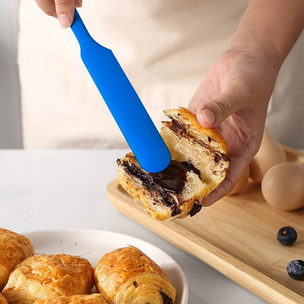 10-Pack Black Mini Silicone Spatulas – Flexible Baking Scrapers for Flour, Jam, Butter & Cake Decorating.