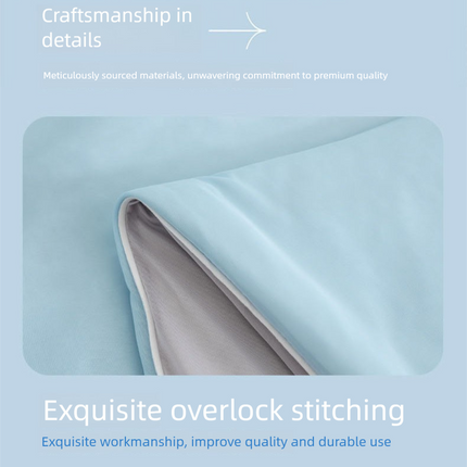 Purple and gray Cooling Summer Quilt with Ice Silk Fabric Lightweight Breathable Air Conditioner Blanket 180x220cm Soft Washable Comforter for Home Sleep Comfort.