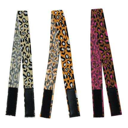 Adjustable Elastic Headband & Wig Grip Band - Comfortable and Seamless Edge Fixer for Wigs and Frontals (3-Pack Leopard Print).