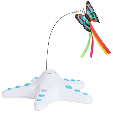 Starfish Butterfly Cat Teaser Toys.