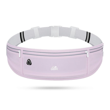 Light purple Adjustable Running Belt - Fits Large Phones, Reflective, Earphone Port.