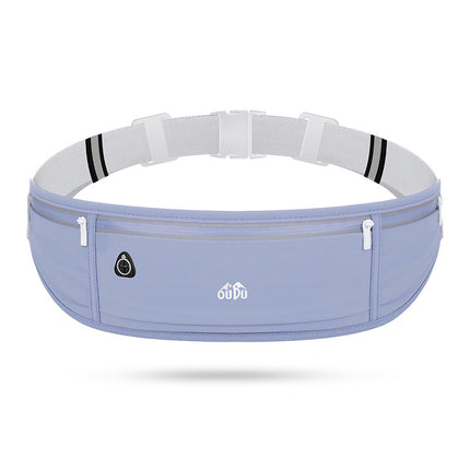 Dark blue Adjustable Running Belt - Fits Large Phones, Reflective, Earphone Port.