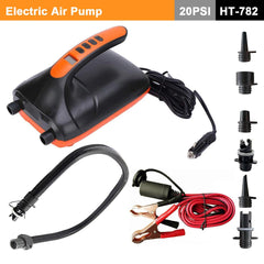 Electric 20PSI HT-782 High Pressure SUP Electric Air Pump 12V DC Paddle Board.