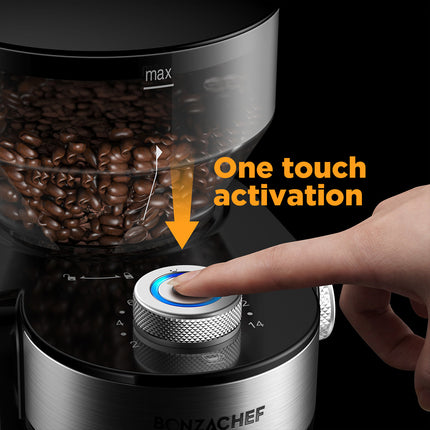 Bonzachef Perfect Grind 2 Electric Coffee Grinder.