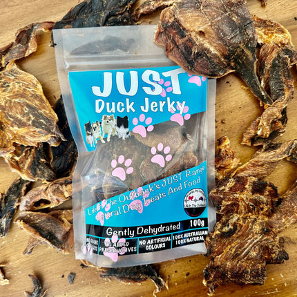 1x Just Duck Jerky.