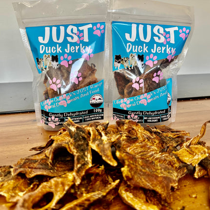 1x Just Duck Jerky.