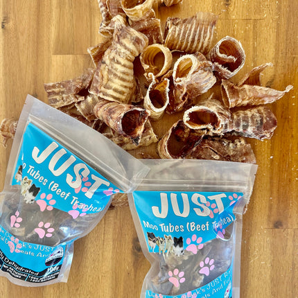 1x Just Moo Tubes ( Beef Trachea ).