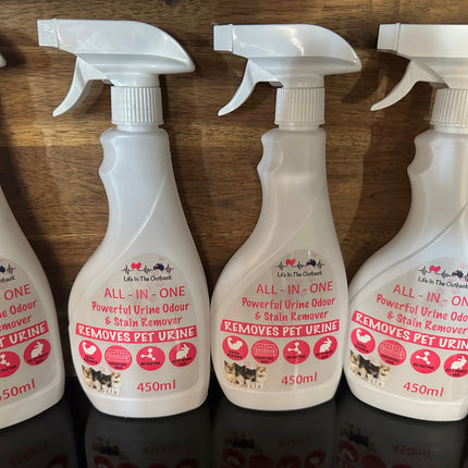 1x Life In The Outback's Urine Odour and Stain Remover.