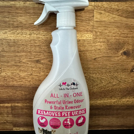 1x Life In The Outback's Urine Odour and Stain Remover.