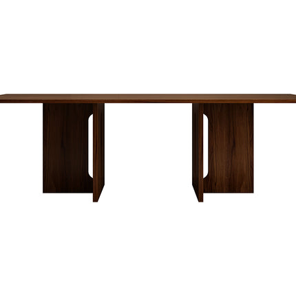 Oak Melamine Dining Table 6 Seater.