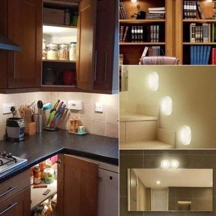 Brillar Wireless Peel n Stick Lights with COB LED Technology 2pk.