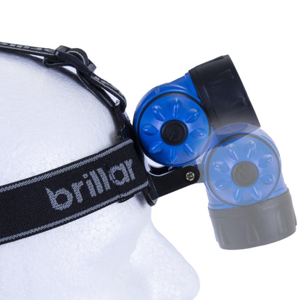 Brillar 3 Mode Headlamp - Blue.