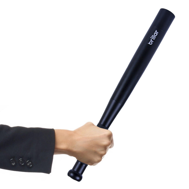 Brillar Aluminium Long Torch - Black.