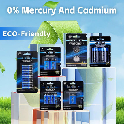 50 Pcs Brillar AA Platinum Alkaline Batteries.
