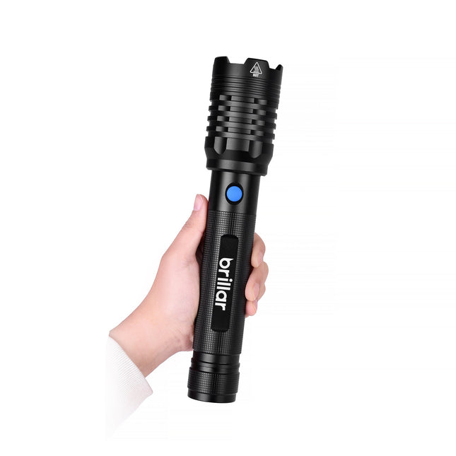 Brillar Commander - 4000 Lumen USB Rechargeable Torch.