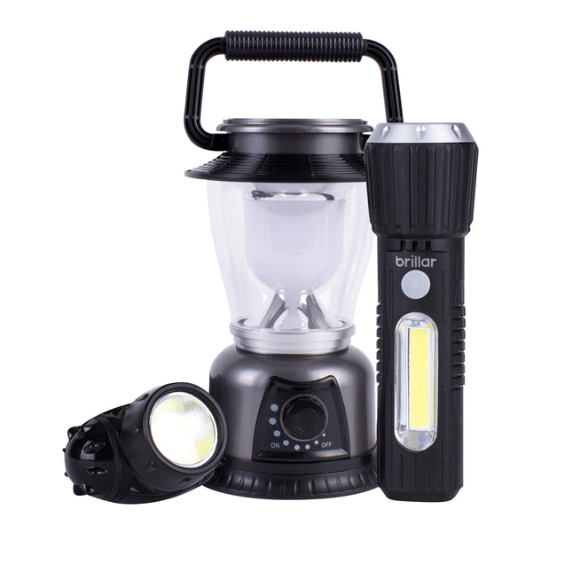 Brillar Legendary Trio Touch, Headlamp & Lantern.