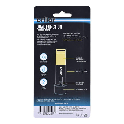 Brillar Dual Function Lantern Torch.
