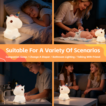Squishy Uniconrn Night Light.