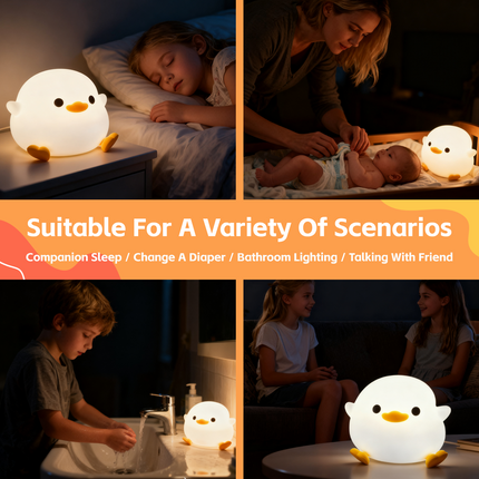 Squishy Cute Duck Night Light.
