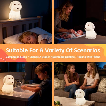 Squishy Dog Night Light.