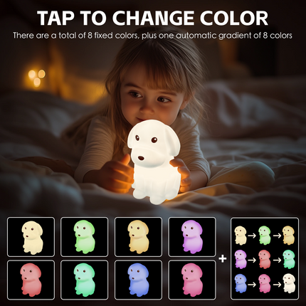 Squishy Dog Night Light.