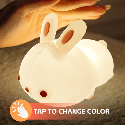 Squishy Cute Bunny Night Light.