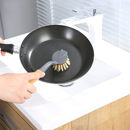 Clevinger Eco Cleaning Bamboo Dish Brush.