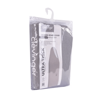 Ironing Board Cover 35x 115cm - Metallic Gray.