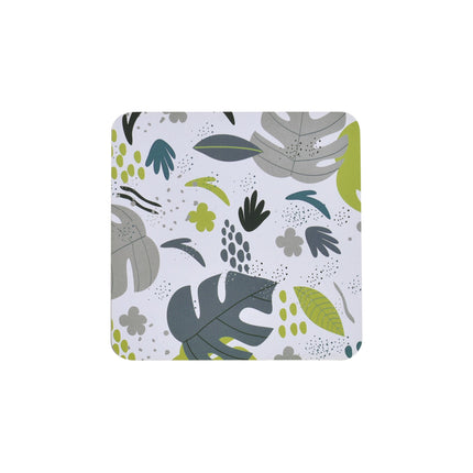 Clevinger Set of 4 MDF Coasters Monstera.