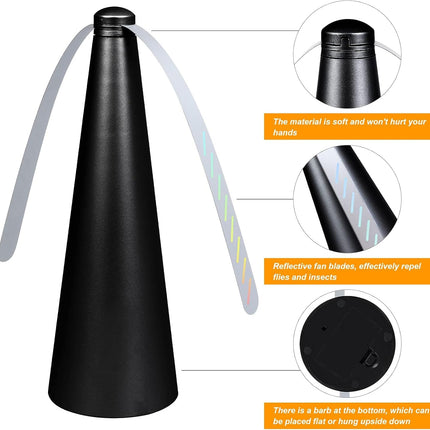 Shoo-Fly Chemical Free Fly Repellent Fan Battery Operated.