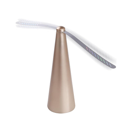 Battery Operated Shoo-Fly Chemical Free Fly Repellent Fan Gold.