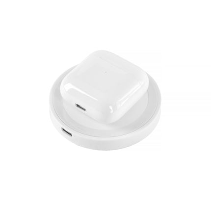 20W USB-C & USB-A Fast Charging Wall Charger + 15W Qi Wireless Charging Pad – Dual-Mode Power Kit.