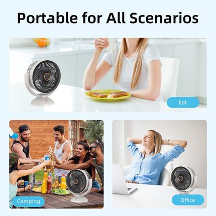 2000mAh RECHARGEABLE FAN.