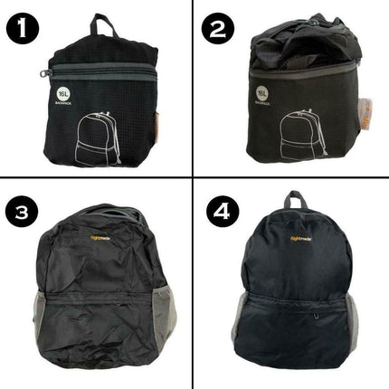 16L Travel Foldable Lightweight Backpack/Daypack.