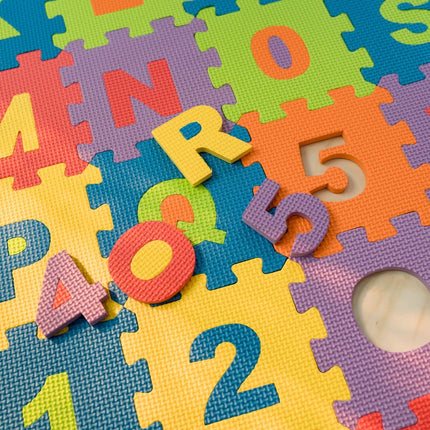Kids EVA Mini Alphabet and Numbers 36 Pack.