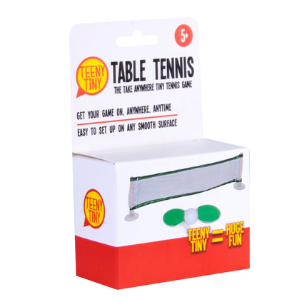 Teeny Tiny Table Tennis Set.
