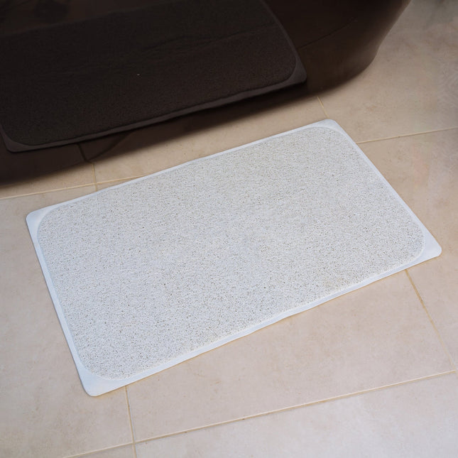 Non Slip Loofah Shower Bathtub Mat Bathroom Safe Mat Extra Large 75 x 44 CM.