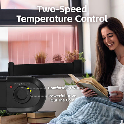 2200W Graphene Floor Electric Heater – Fast Heating, Energy-Efficient, Portable Indoor Heater.
