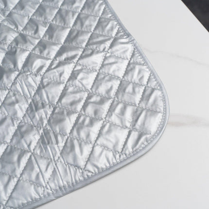 Iron Anywhere Portable & Foldable Ironing Mat with Heat Protecting Pressing Pad.