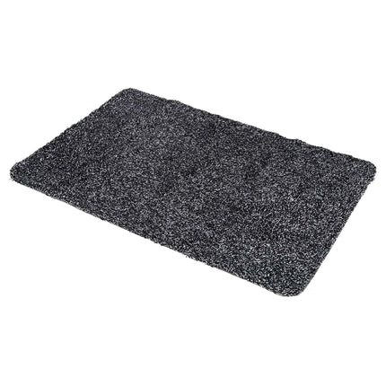 2 x Super Absorbent Microfibre Doormat Non Slip Heavy Duty Dirt/Mud Rug Floor Carpet.