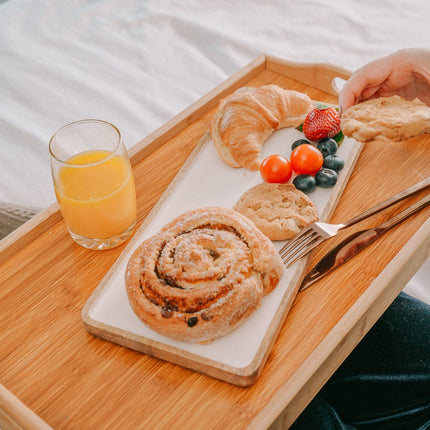 Foldable Bamboo Bed Tray / Breakfast Serving Table.