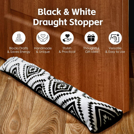 2 Pcs Door Window Draught Stopper.