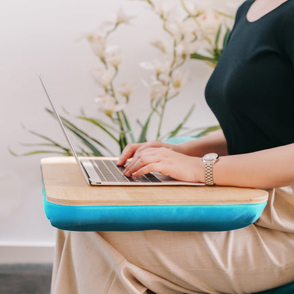 Portable Laptop Desk with Cushion Support.