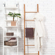 180cm 6 Steps Bamboo Towel Ladder.