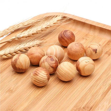 Living Today 16pc Cedar Wood Balls.